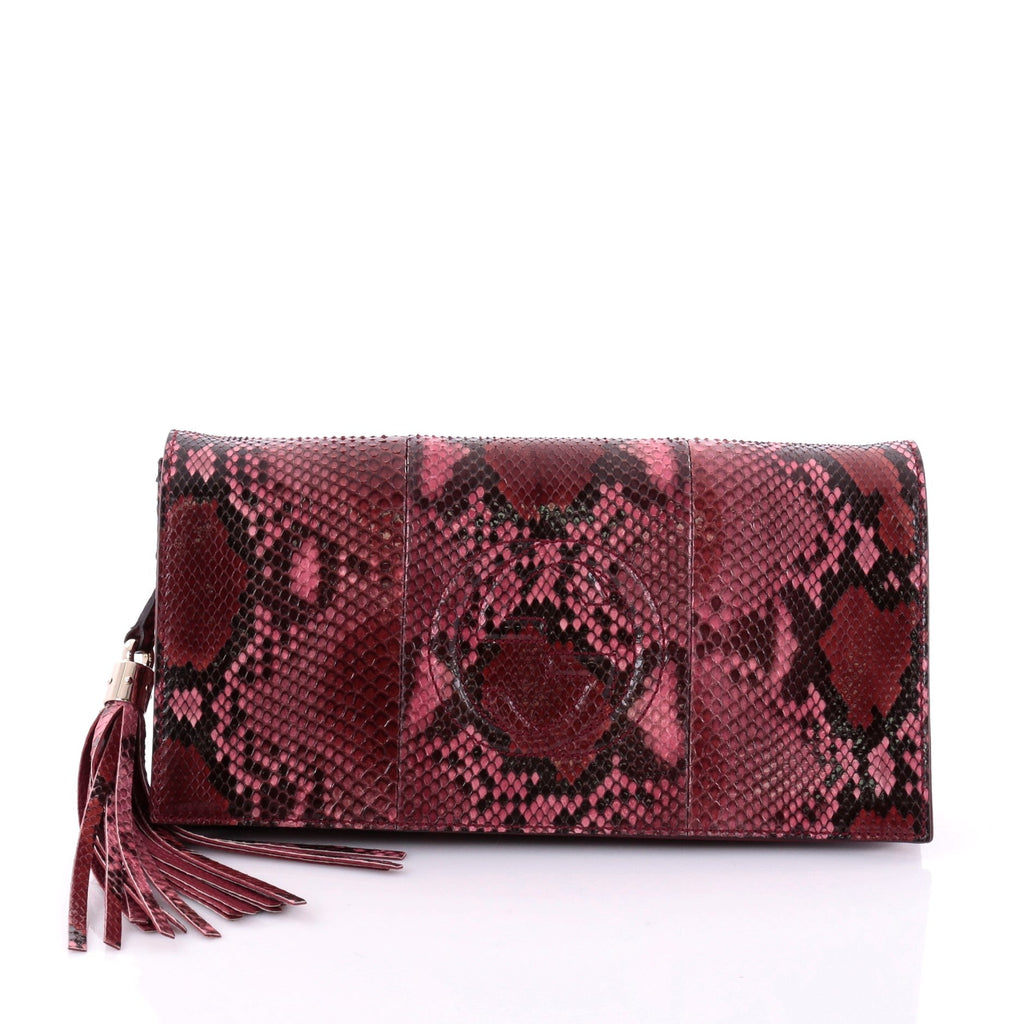 Soho Clutch Python