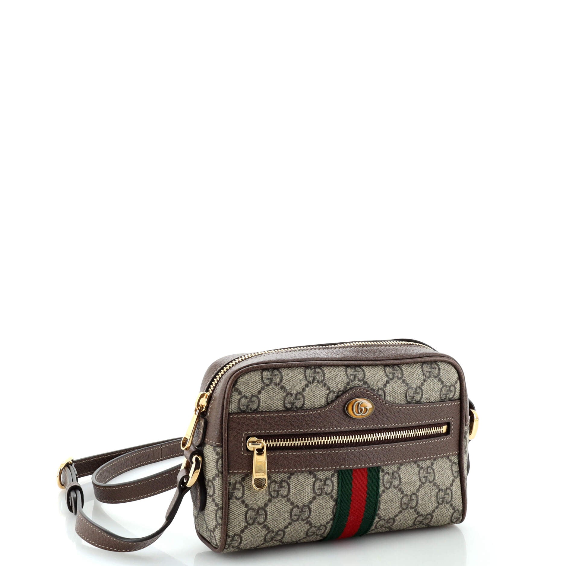 Ophidia Shoulder Bag GG Coated Canvas Mini