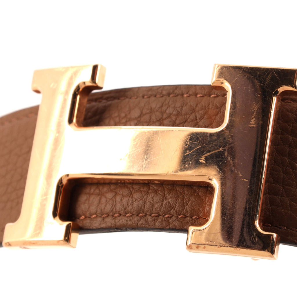 Constance Reversible Belt Leather Medium 75