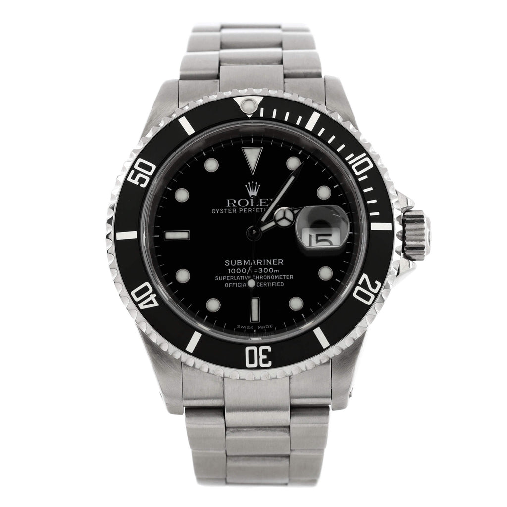 Oyster Perpetual Submariner Date Automatic Watch Stainless Steel 40