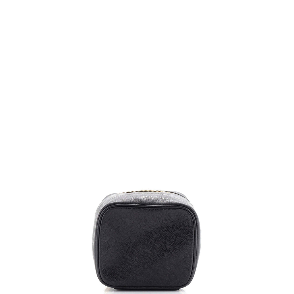 Vintage Timeless Cosmetic Case Caviar Tall