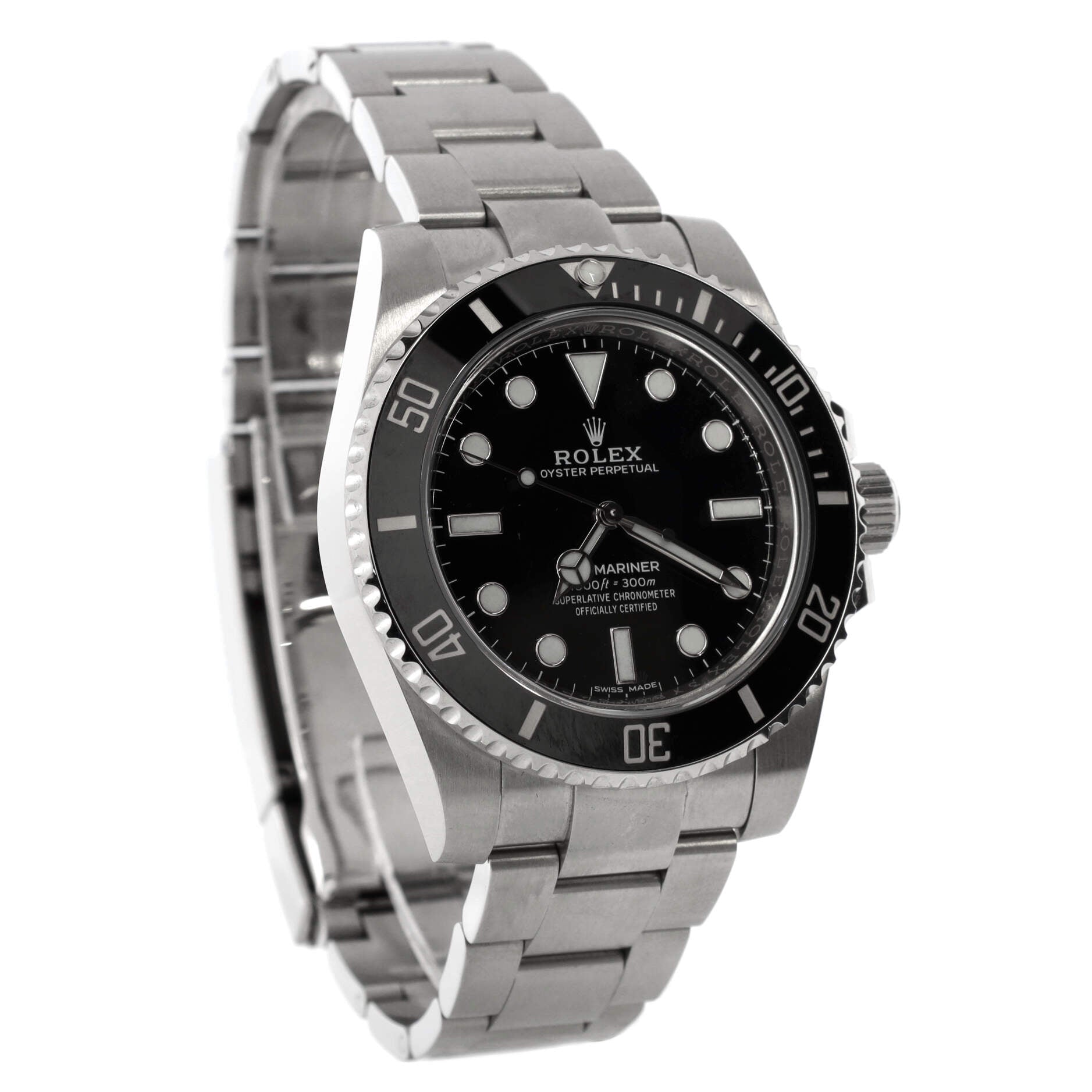 Oyster Perpetual Submariner Automatic Watch Stainless Steel and Cerachrom 40