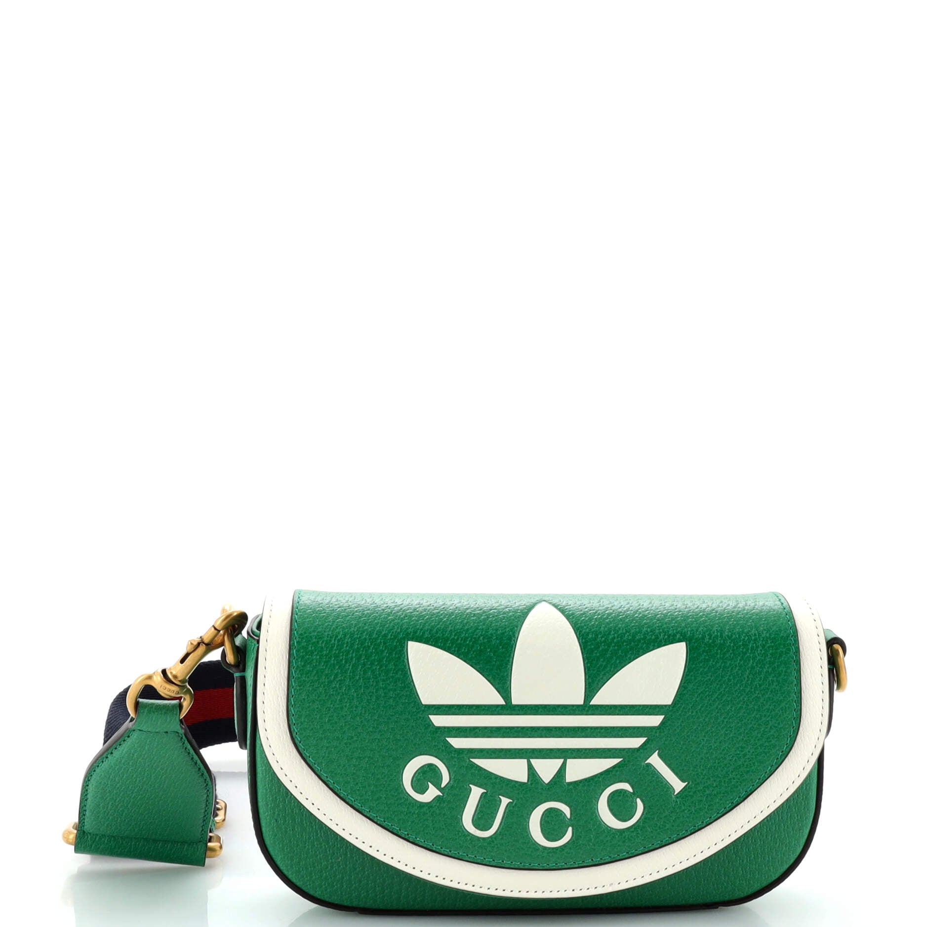 x adidas Flap Shoulder Bag Leather Mini