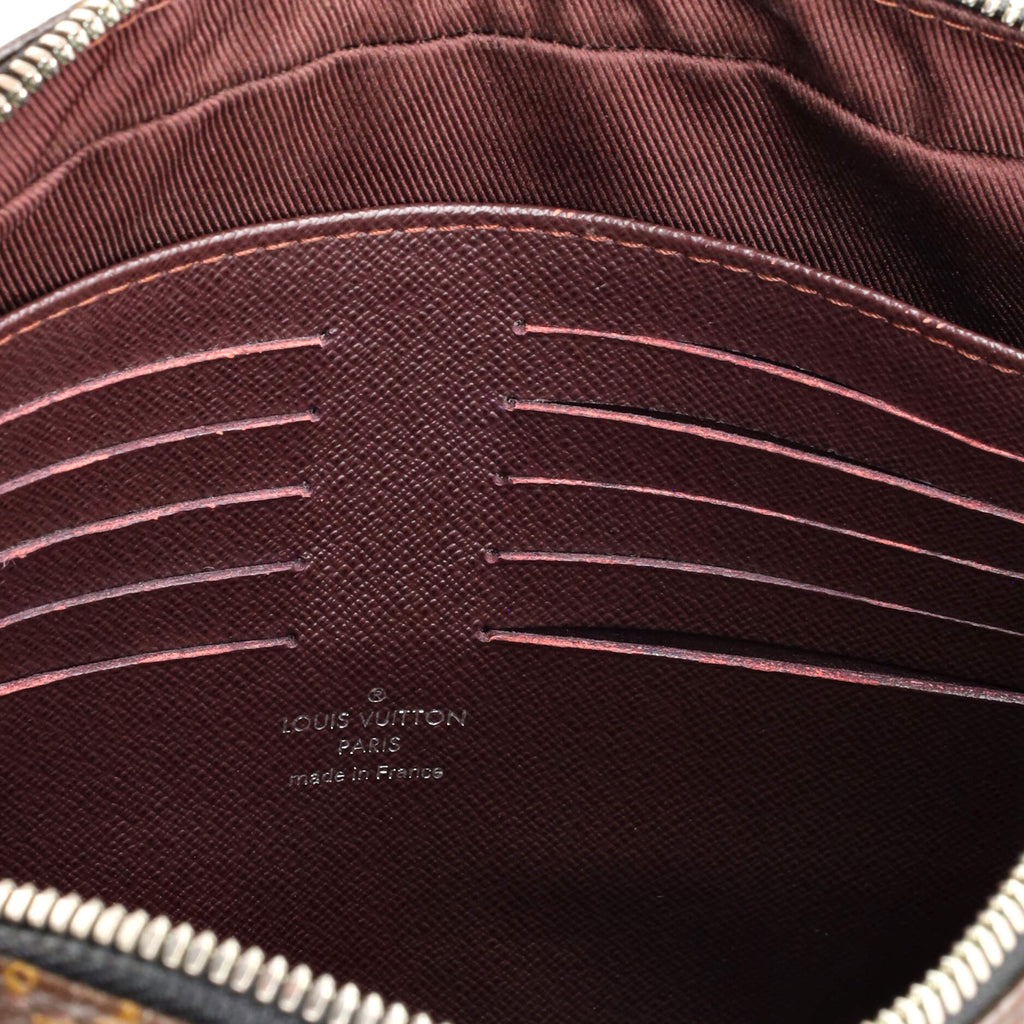 Louis Vuitton Kasai Clutch Macassar Monogram Canvas