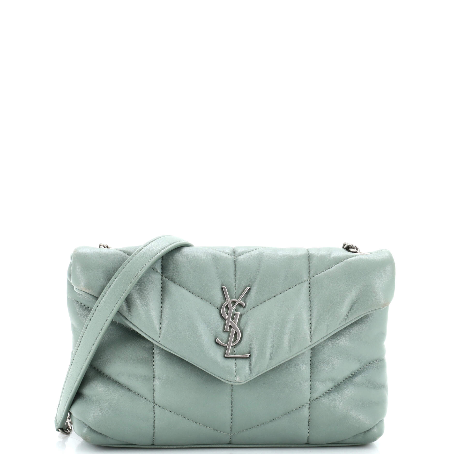 Loulou Puffer Shoulder Bag Quilted Leather Mini