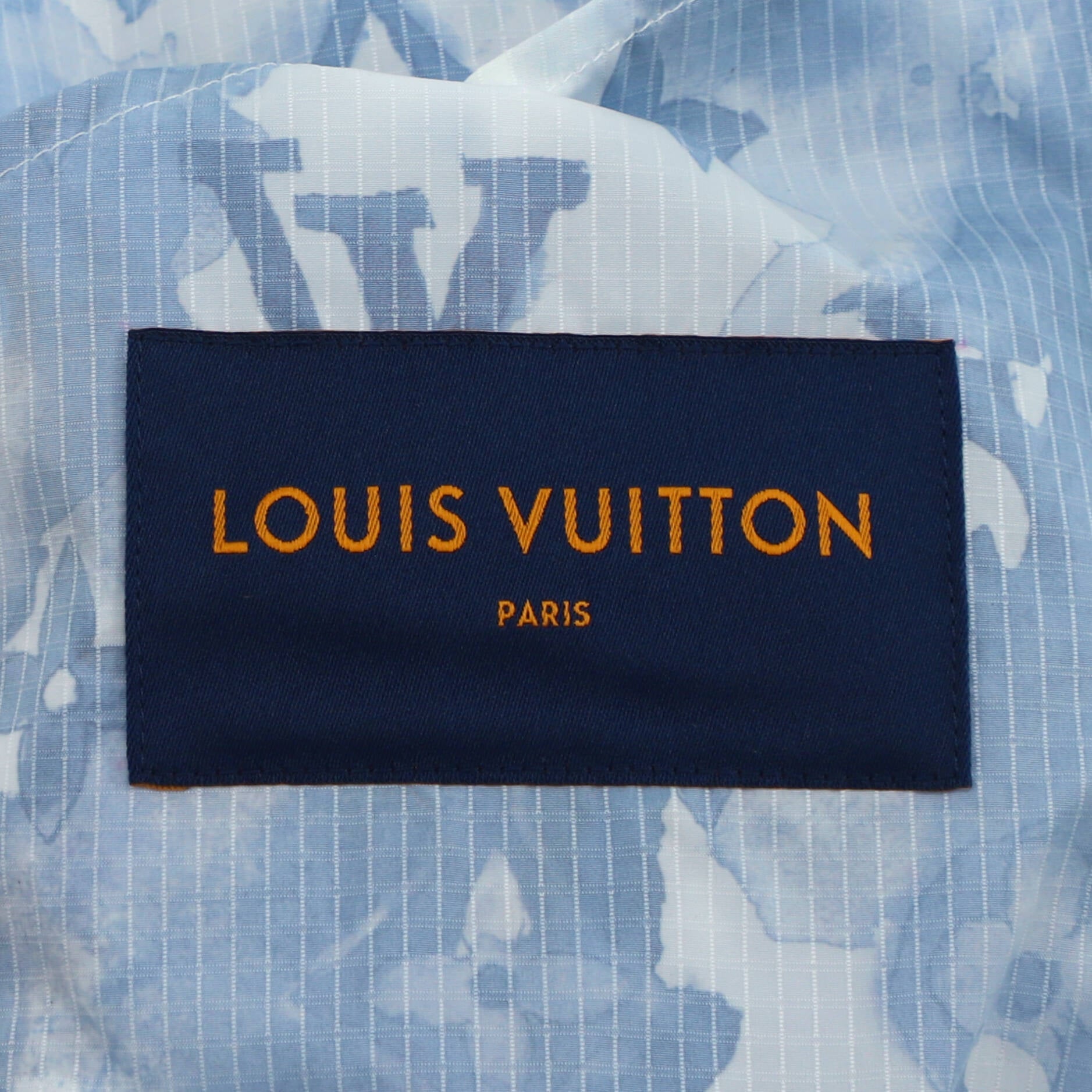 Men's Windbreaker Limited Edition Monogram Watercolor Polyamide