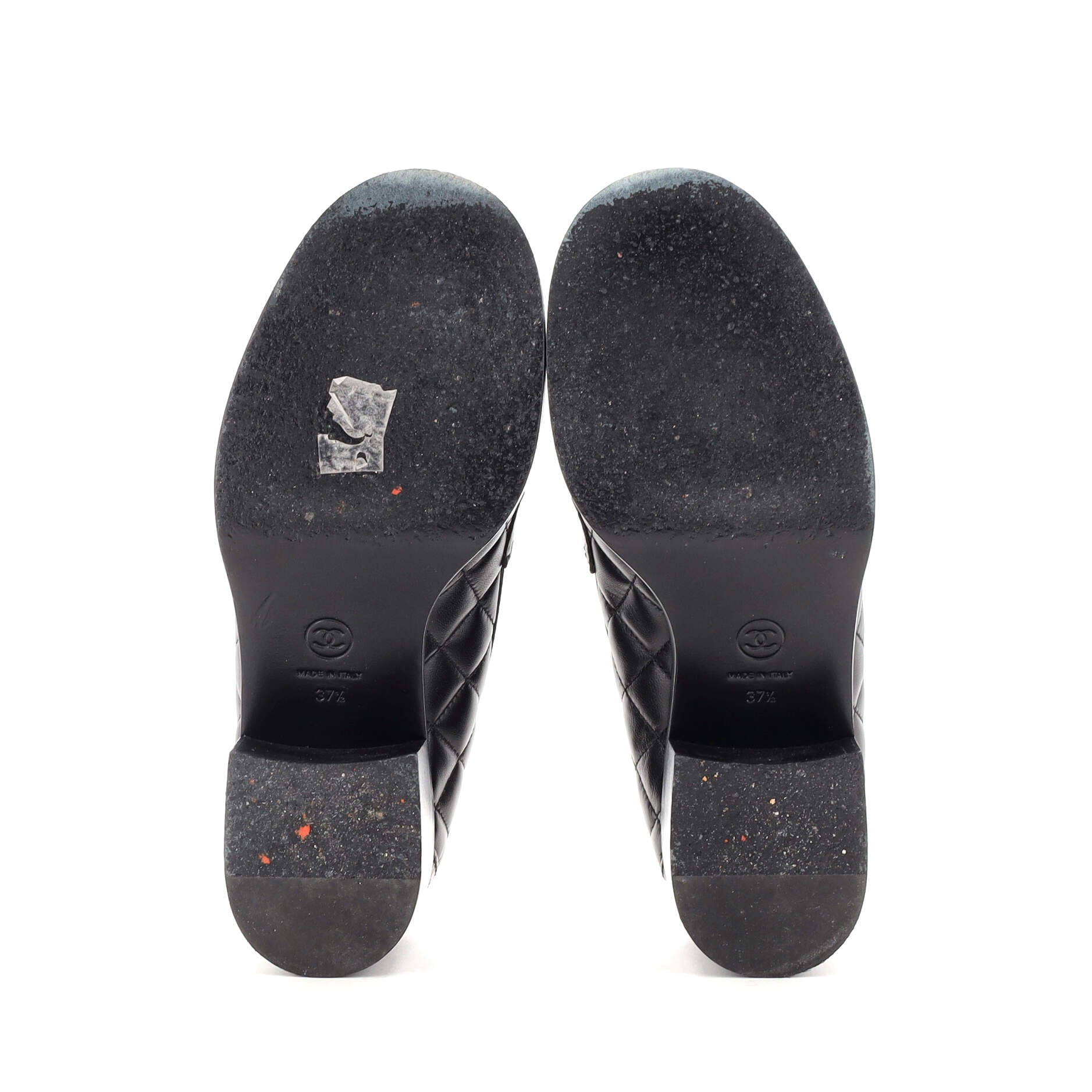 Women's CC Heart Loafers Quilted Leather
