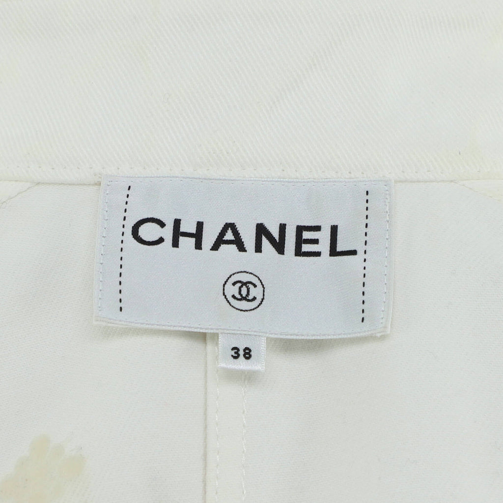 Women's Logo Button Up Jacket Denim