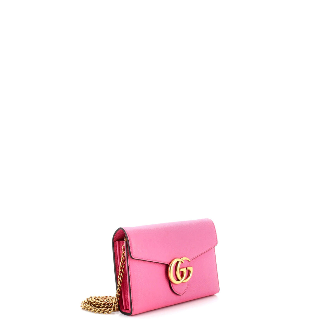 GG Marmont Chain Wallet Leather Mini