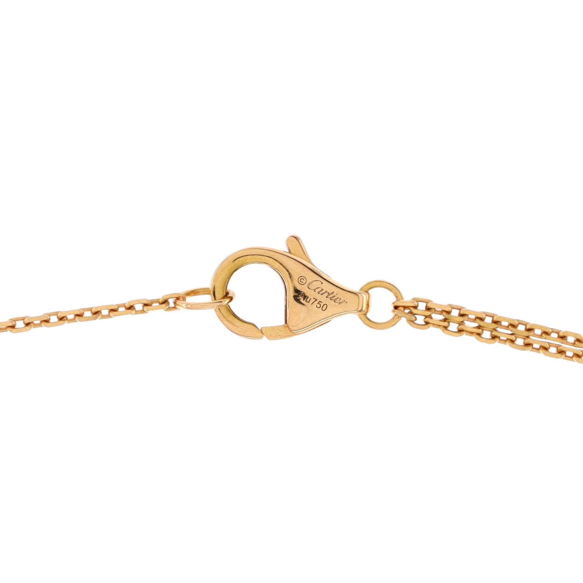 Trinity Choker Necklace 18K Tricolor Gold