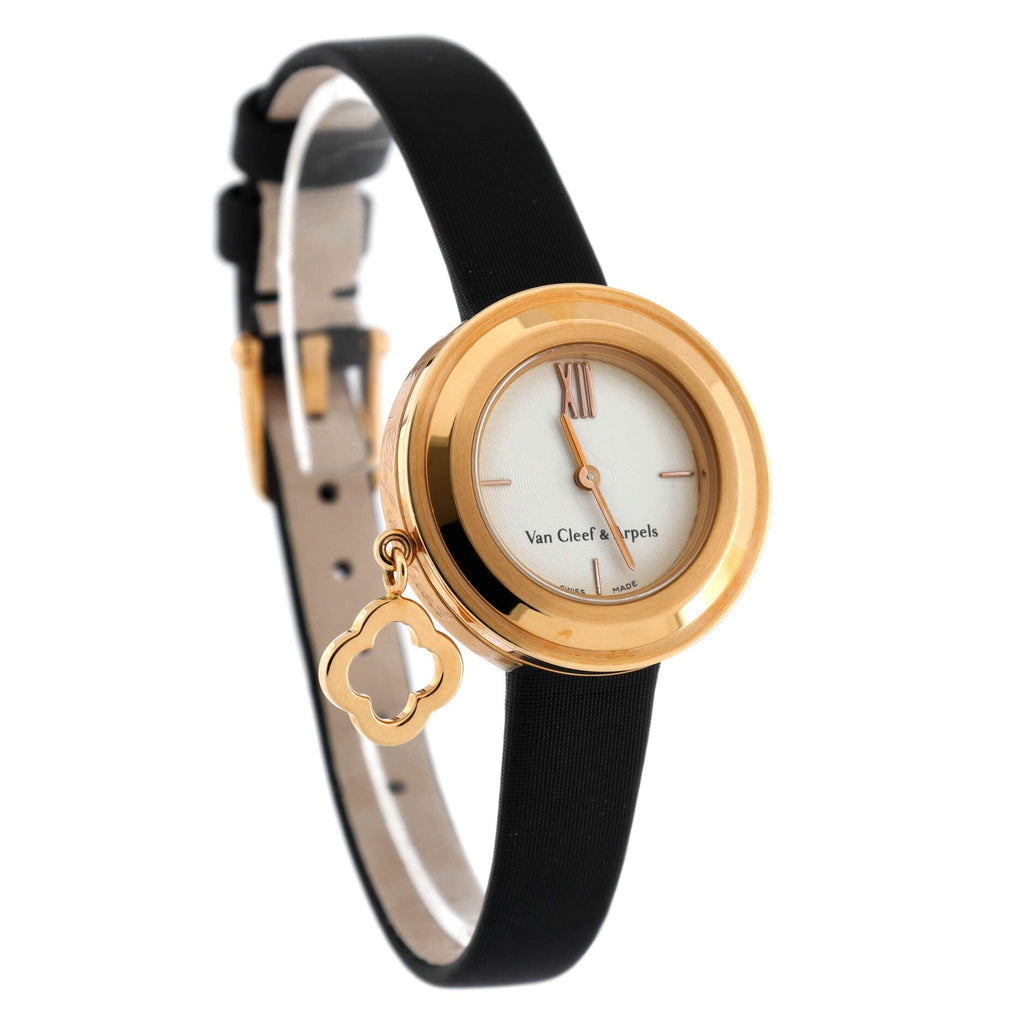 Charms Quartz Watch Rose Gold and Satin 25