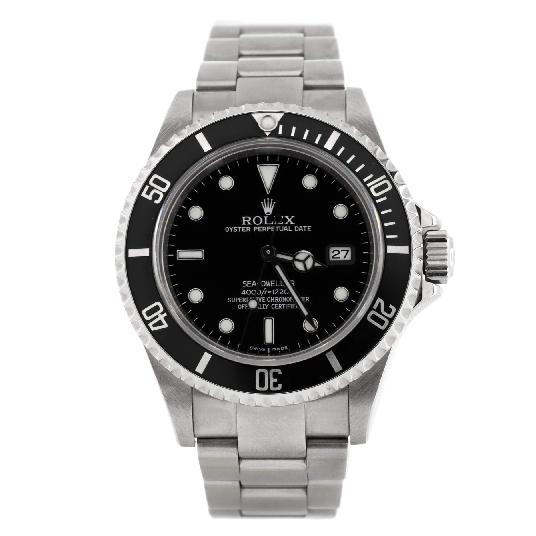 Oyster Perpetual Sea-Dweller Automatic Watch Stainless Steel 40