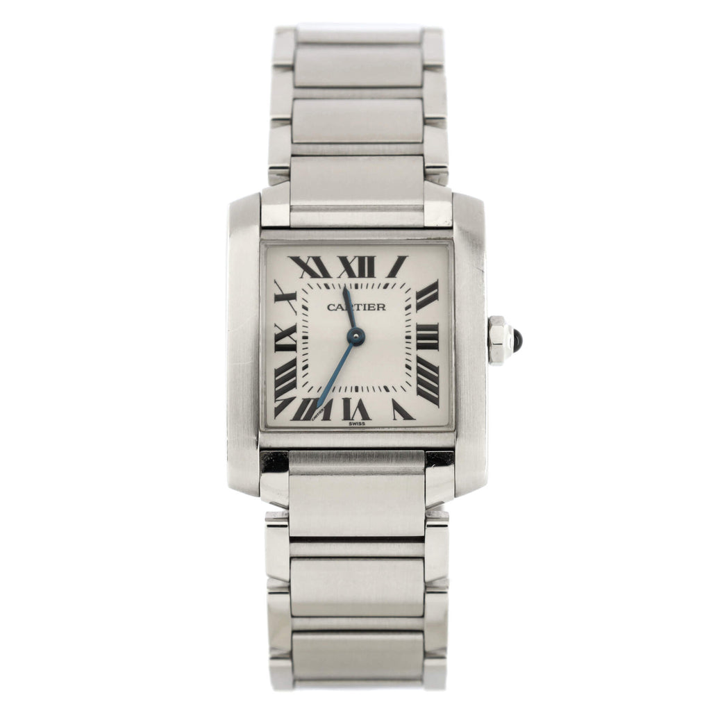 Tank Francaise Quartz Watch Stainless Steel 25