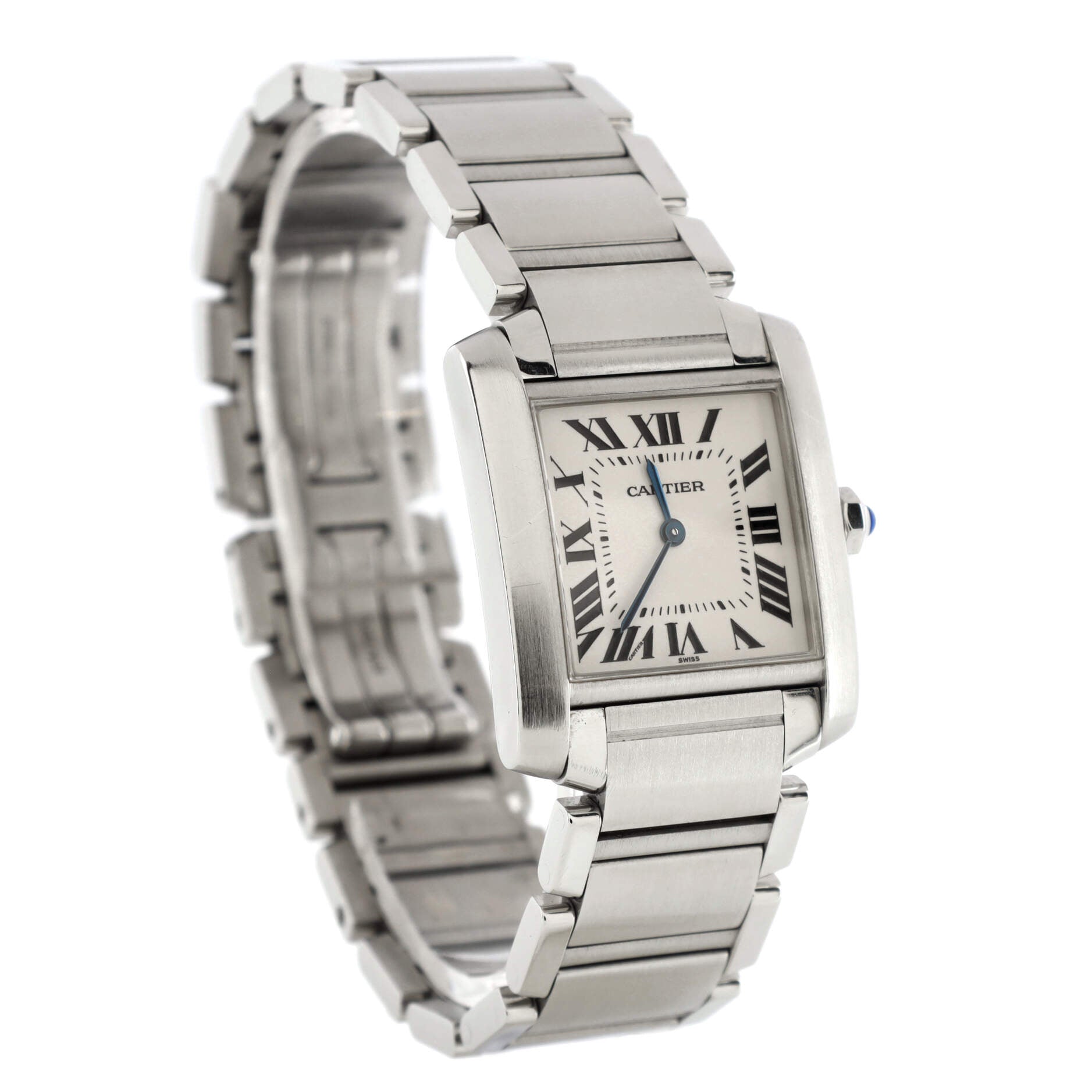 Tank Francaise Quartz Watch Stainless Steel 25