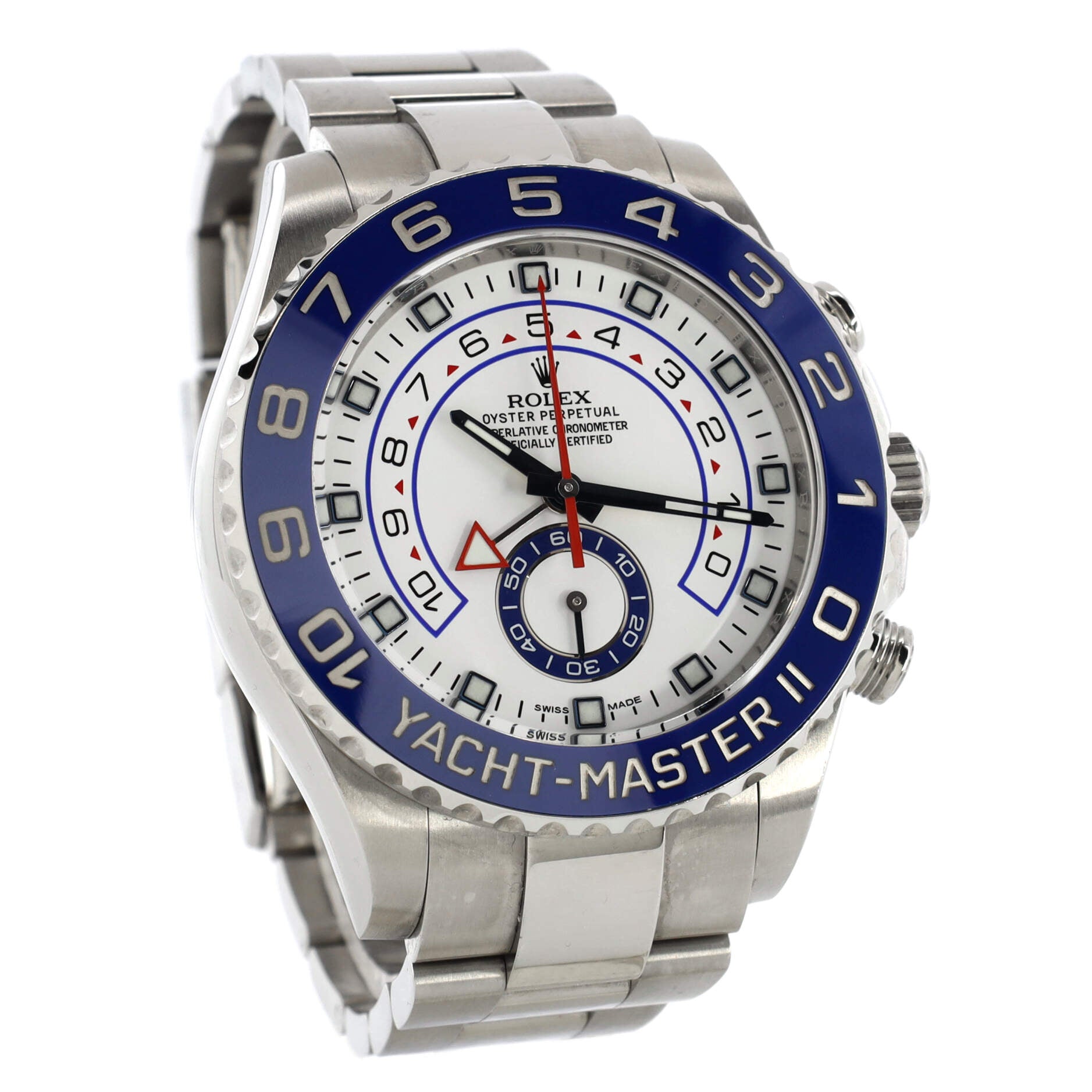 Oyster Perpetual Yacht-Master II Chronograph Automatic Watch Stainless Steel and Cerachrom 44