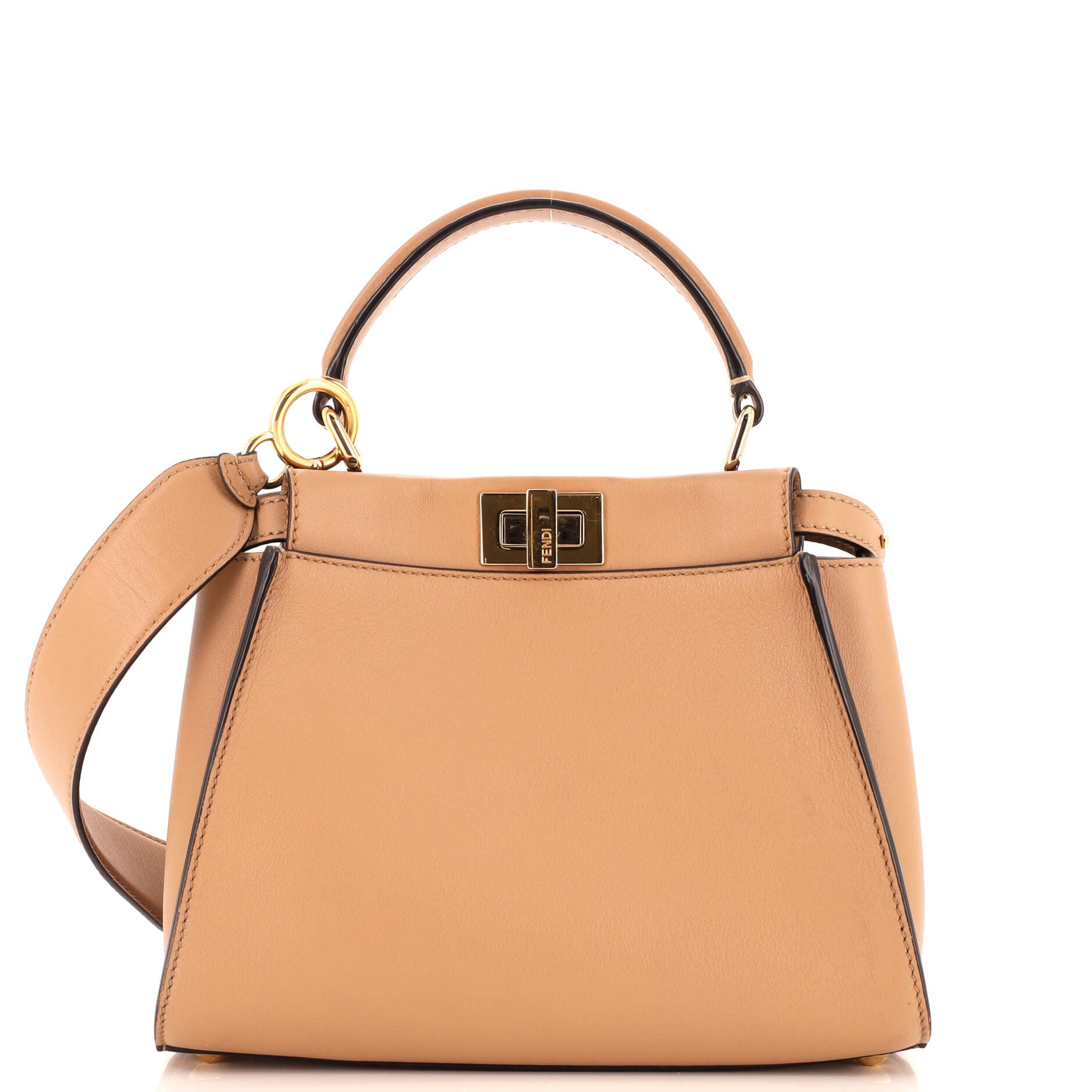 Peekaboo Iconic Bag Leather Mini