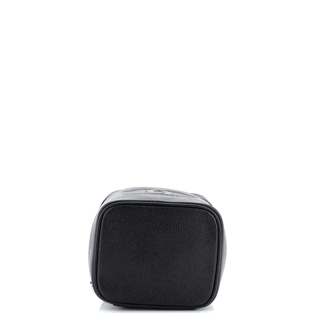Vintage Timeless Cosmetic Case Caviar Tall
