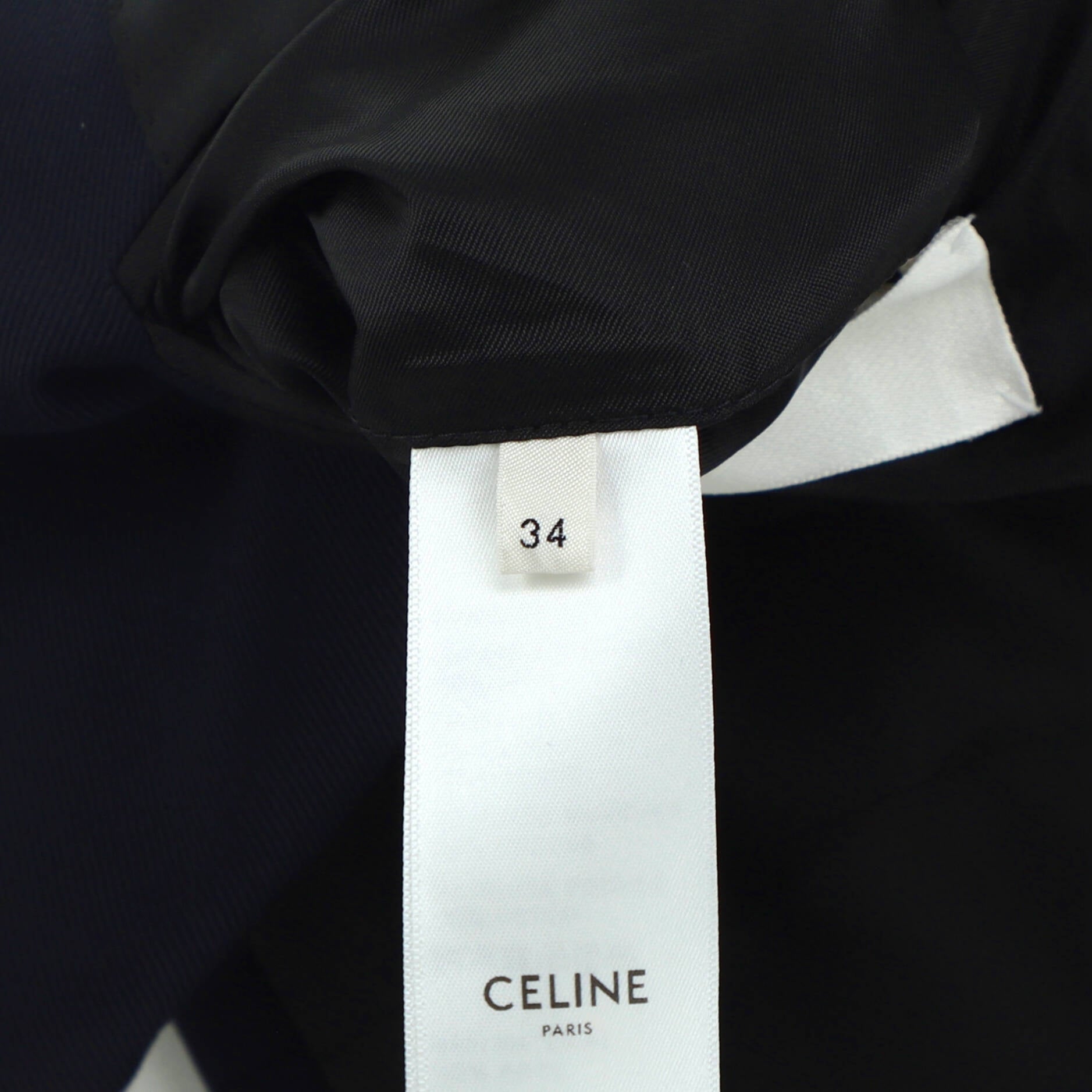 Women's 6 Button Peak Collar Long Blazer Jacket Diagonal Wool