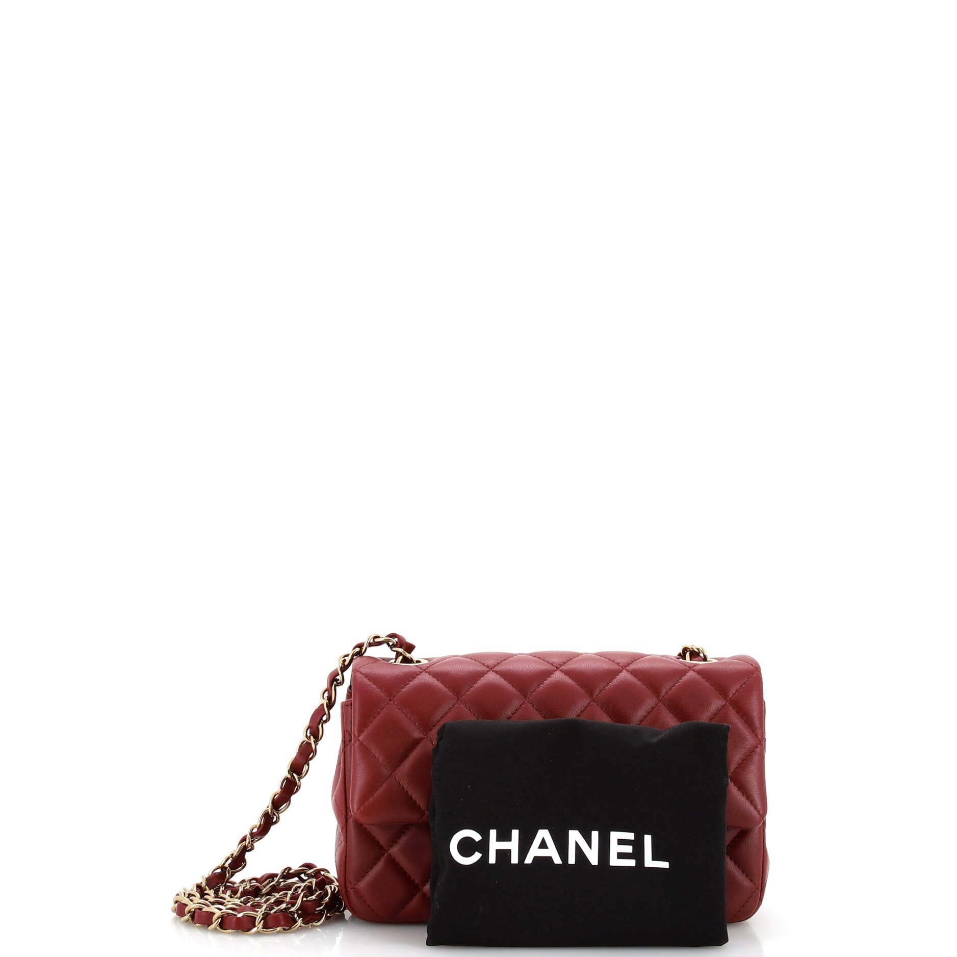 Classic Single Flap Bag Quilted Lambskin Mini