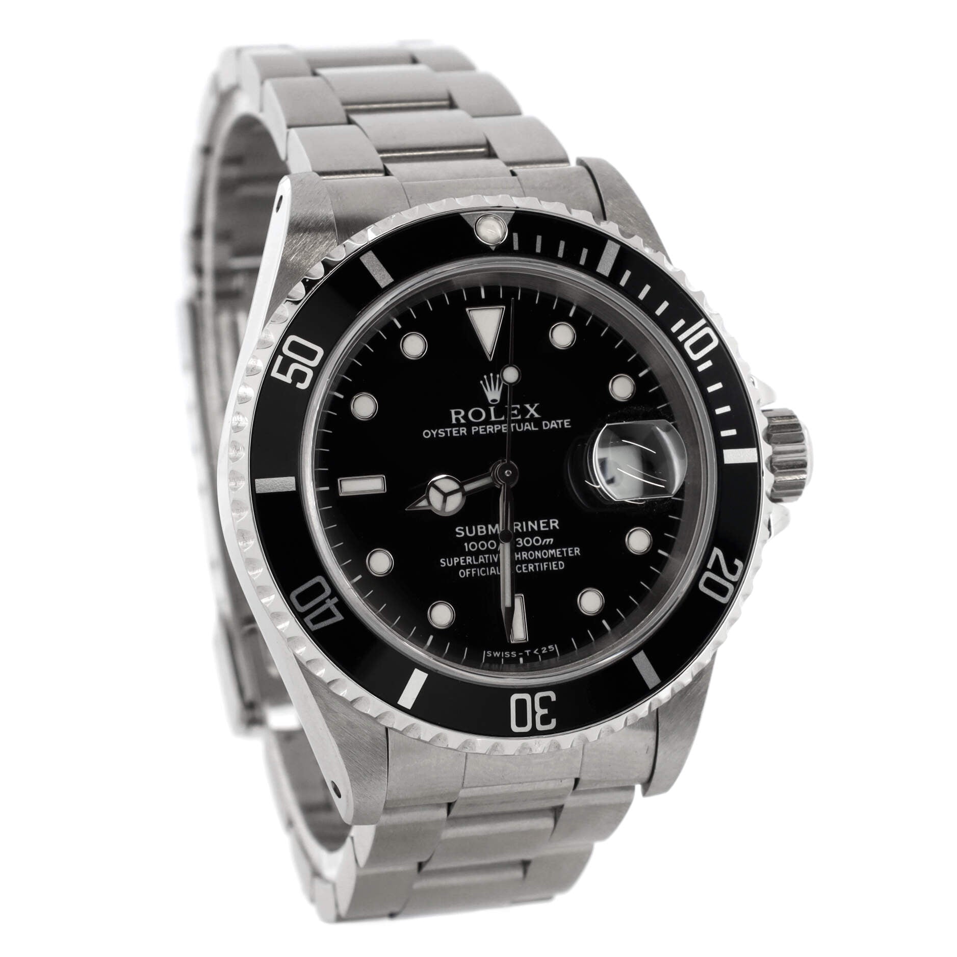 Oyster Perpetual Submariner Date Automatic Watch Stainless Steel 40