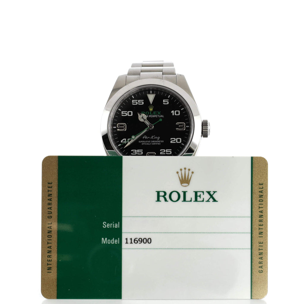 Oyster Perpetual Air King Chronometer Automatic Watch Stainless Steel 40