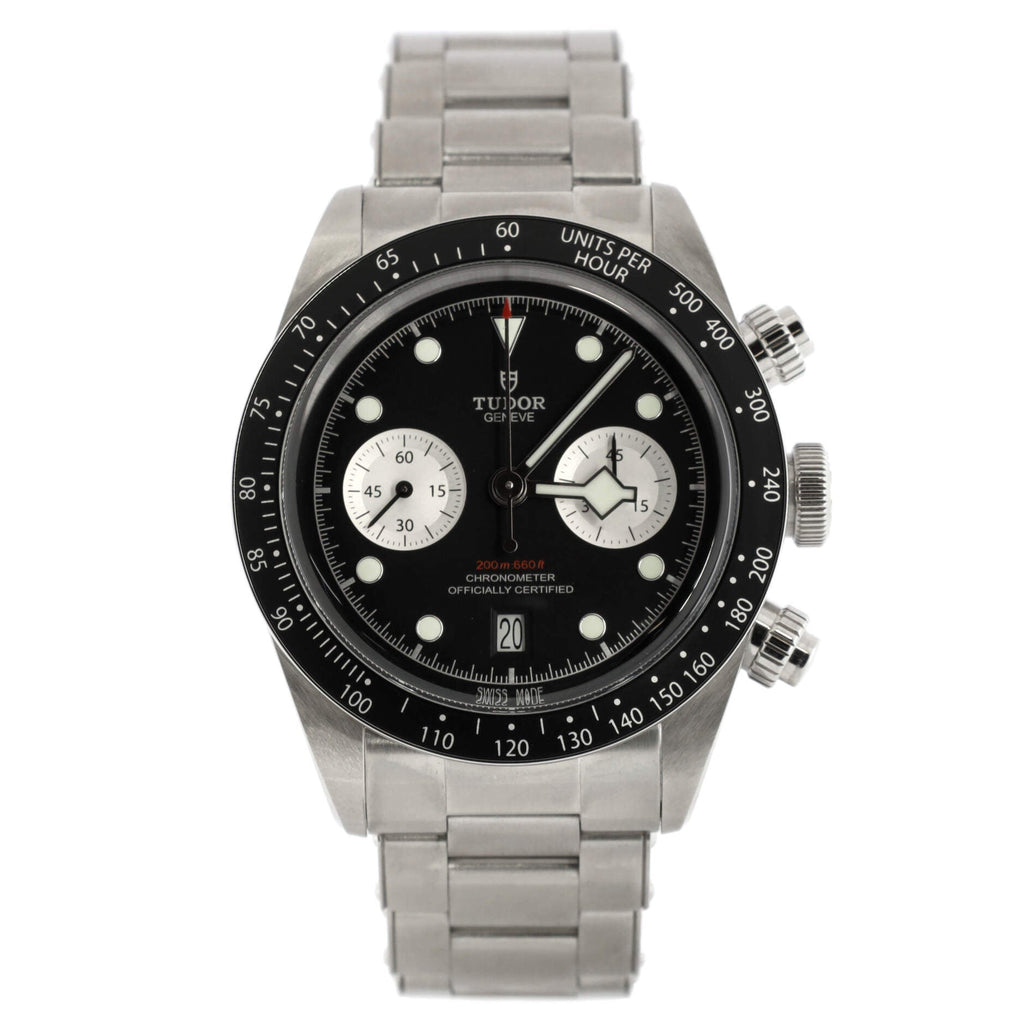 Black Bay Chronograph Automatic Watch Stainless Steel 41