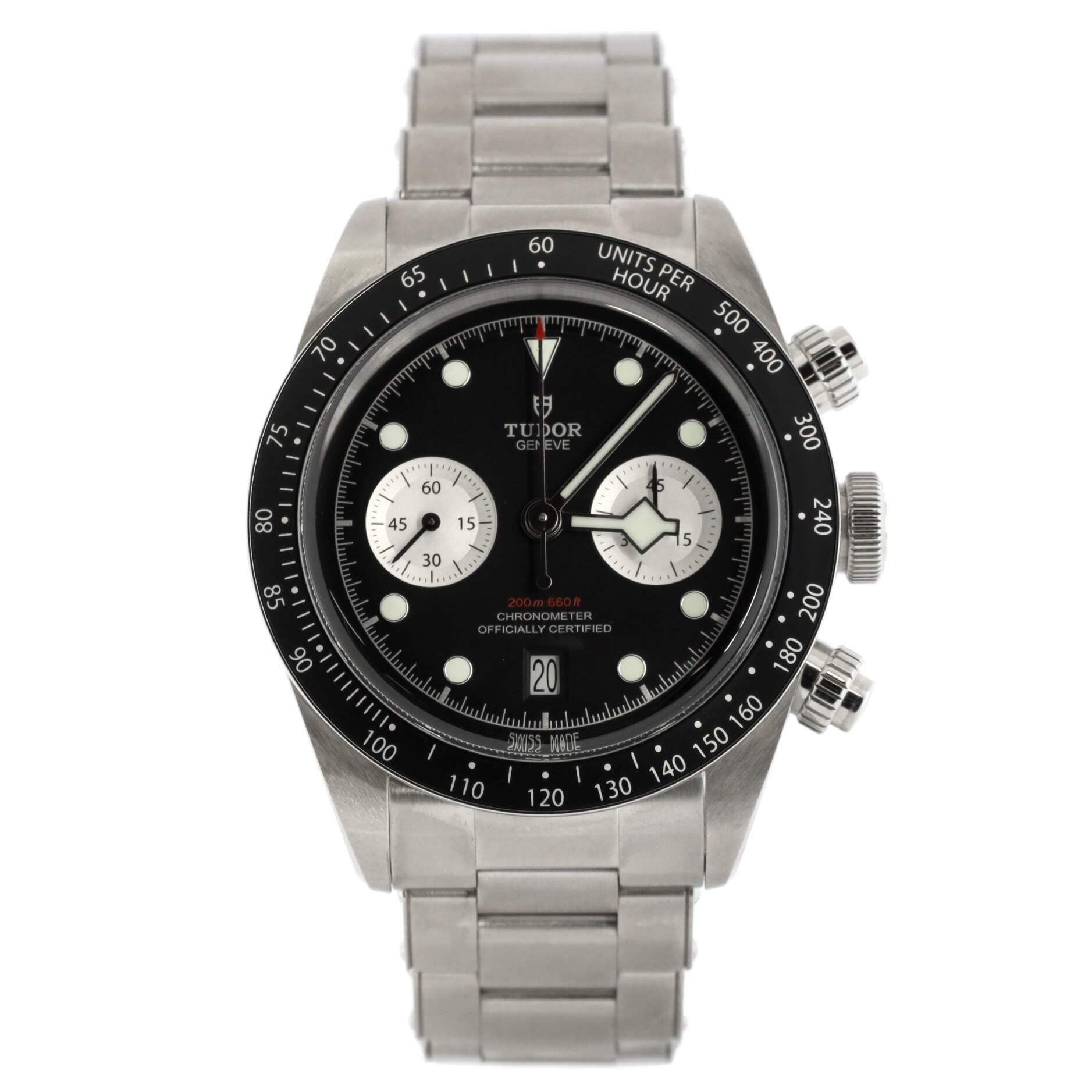 Black Bay Chronograph Automatic Watch Stainless Steel 41