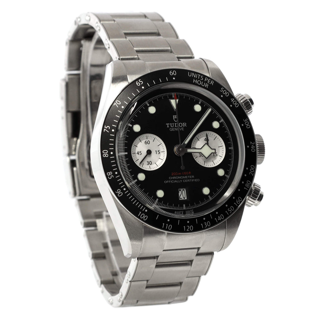 Black Bay Chronograph Automatic Watch Stainless Steel 41