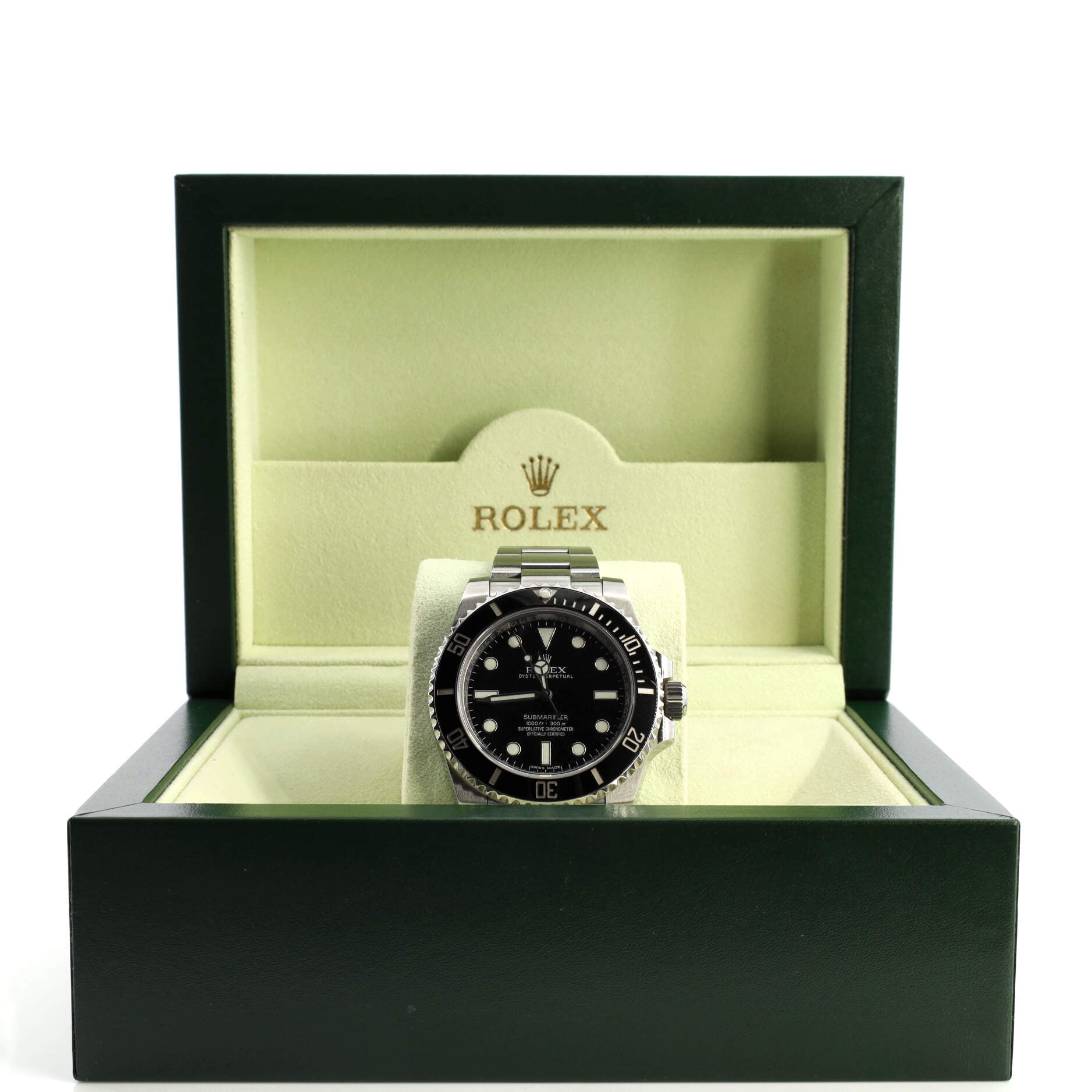 Oyster Perpetual Submariner Automatic Watch Stainless Steel and Cerachrom 40
