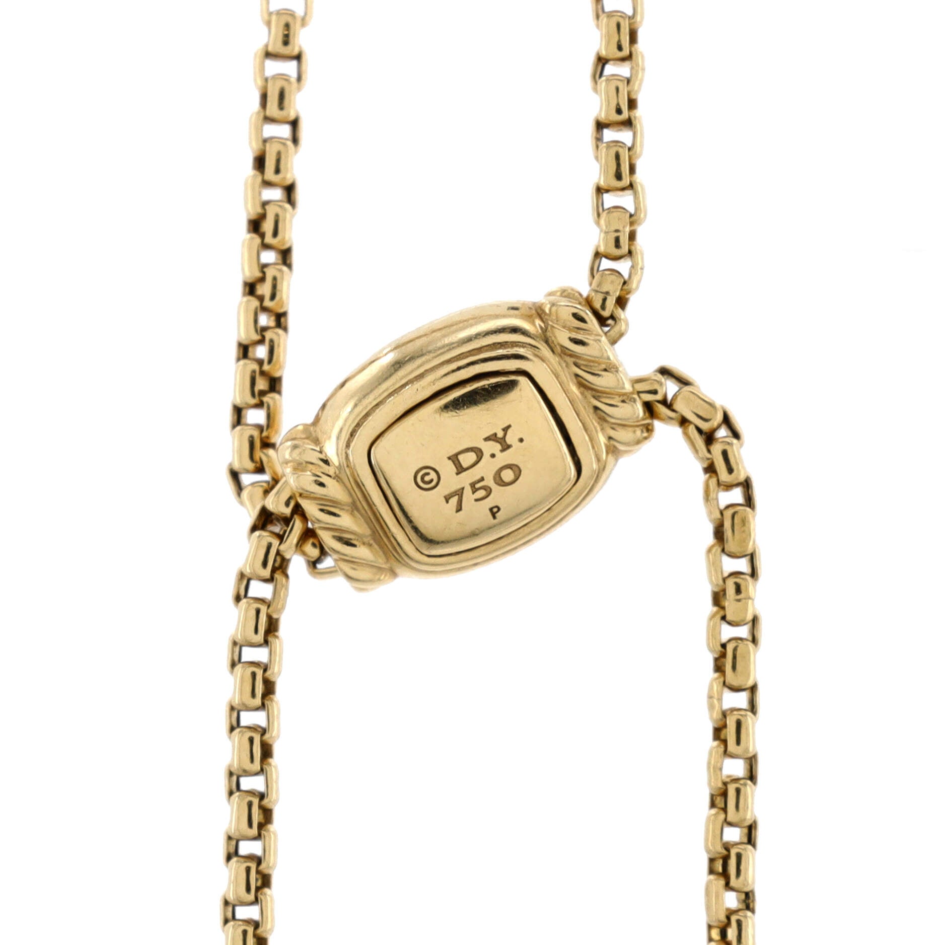 Petite Pave Cross Chain Bracelet 18K Yellow Gold with Diamonds
