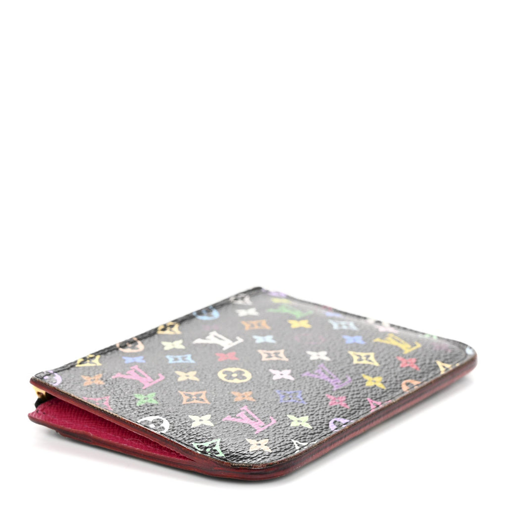 Monogram Multicolor Key Pouch Black Grenade