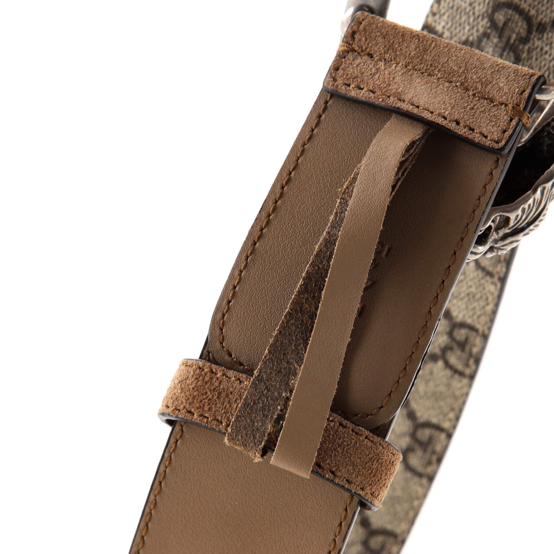 Dionysus Belt GG Coated Canvas Wide