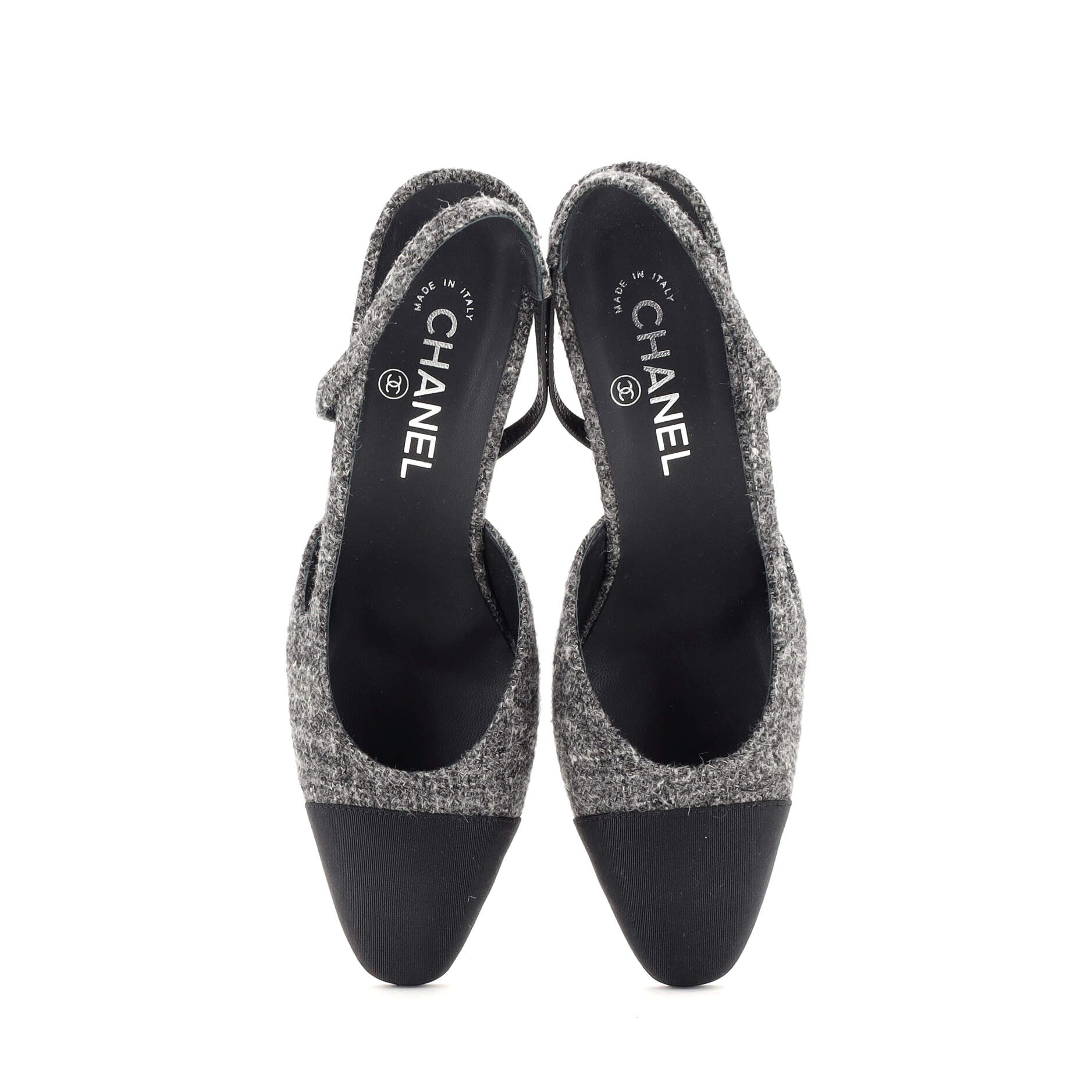Women's Cap Toe CC Slingback Pumps Tweed