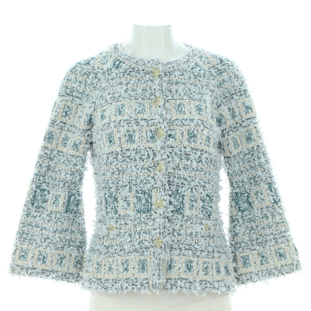 Women's Fantasy Collarless Jacket Tweed