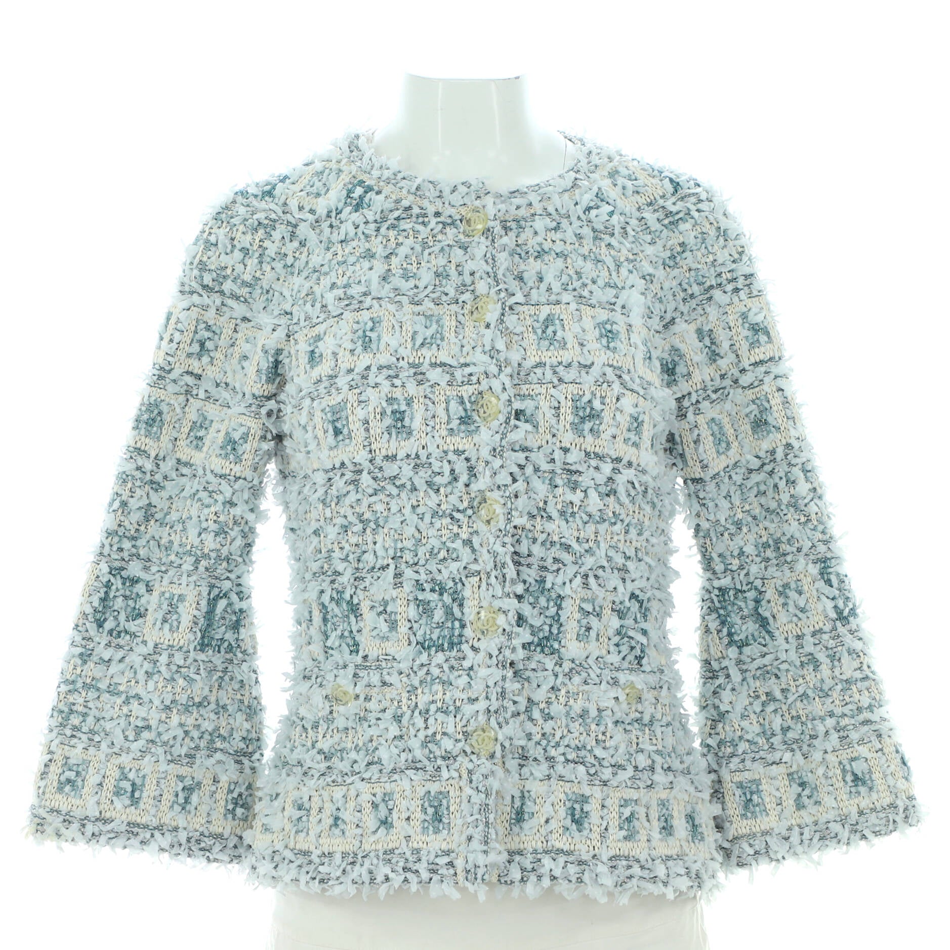 Women's Fantasy Collarless Jacket Tweed