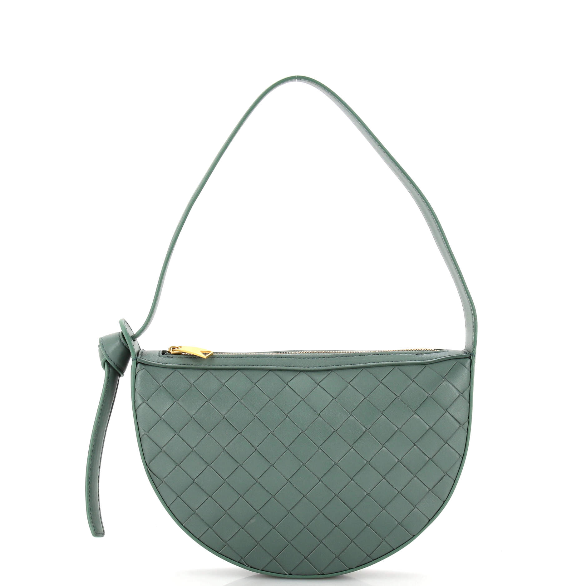 Sunrise Shoulder Bag Intrecciato Leather Mini