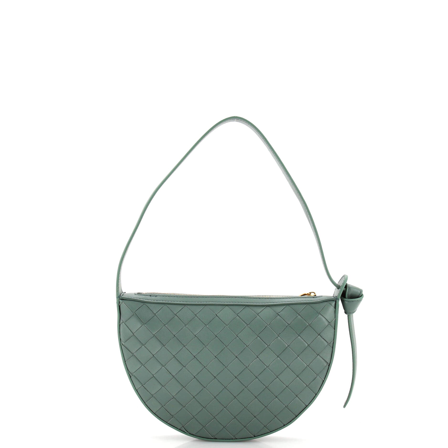 Sunrise Shoulder Bag Intrecciato Leather Mini