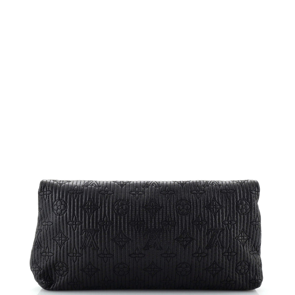 Altair Clutch Monogram Jacquard Textile