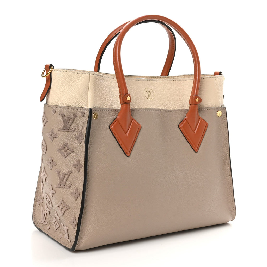 Calfskin Monogram Tufting On My Side Galet
