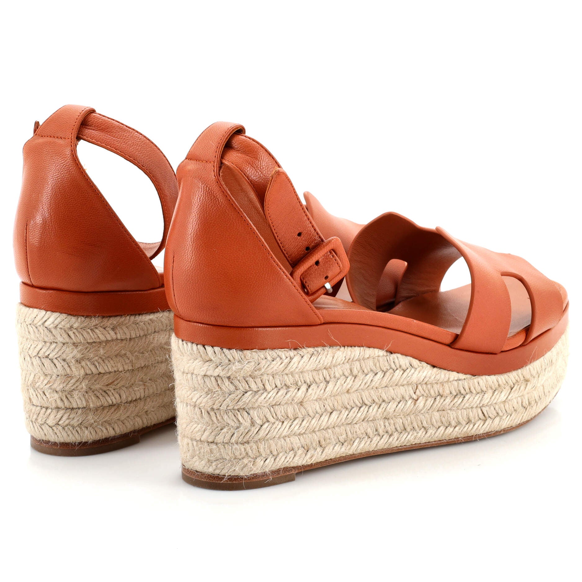 Women's Elda Wedge Espadrilles Leather