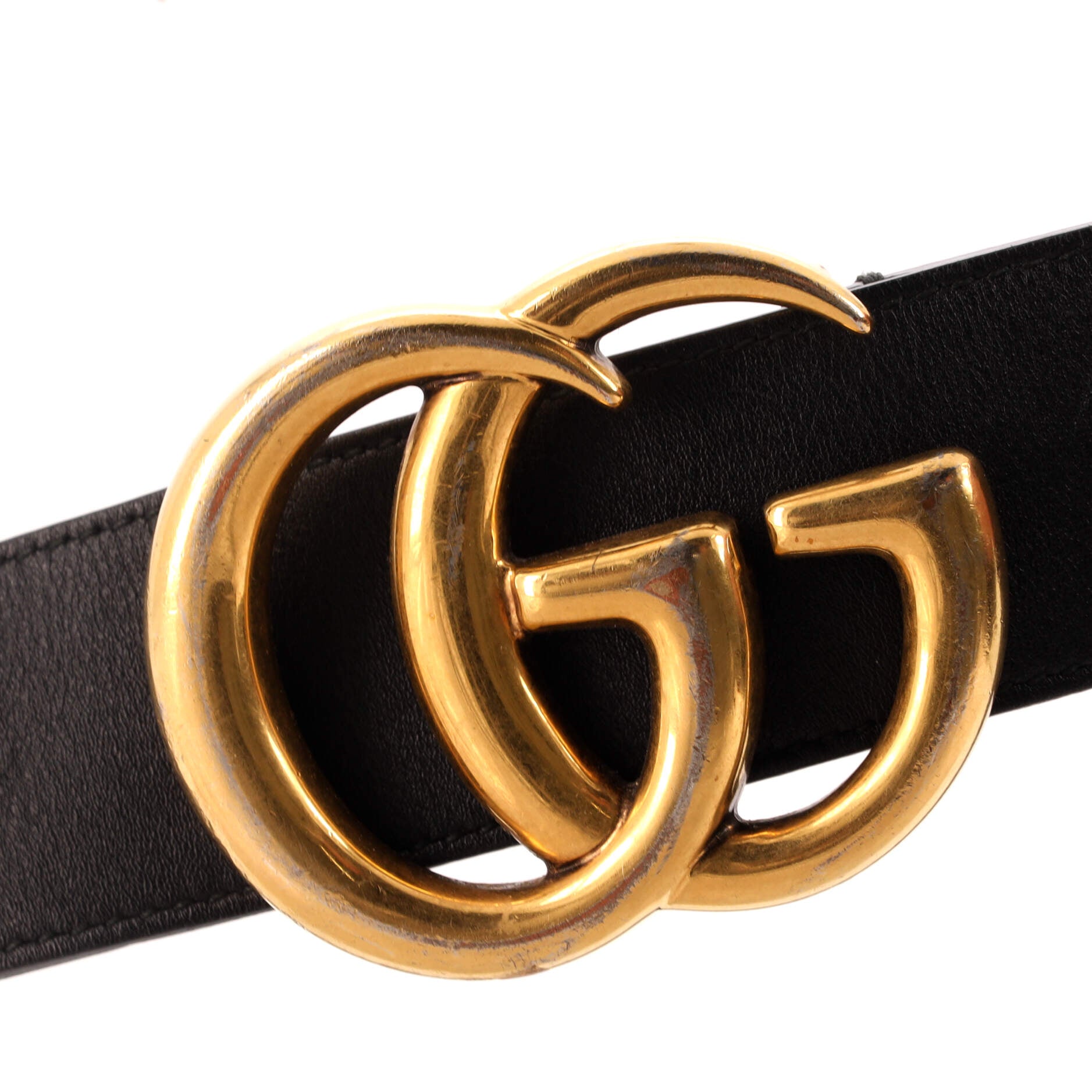 GG Marmont Belt Leather Medium 85
