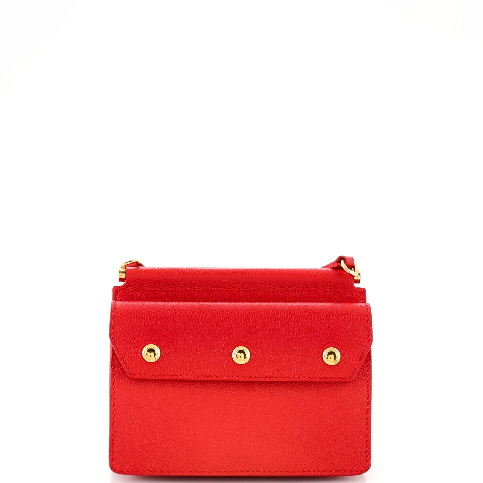 Title Pocket Crossbody Bag Leather Mini