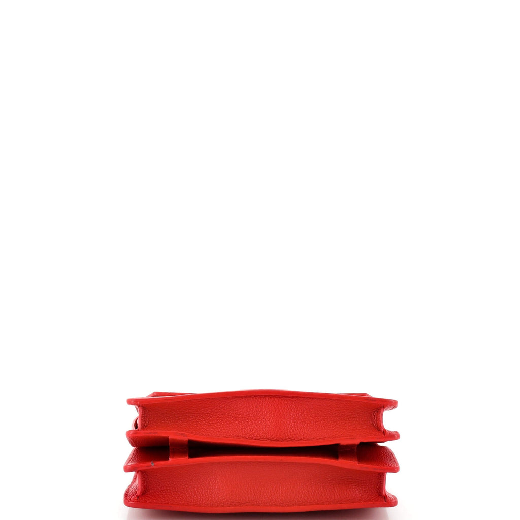 Title Pocket Crossbody Bag Leather Mini
