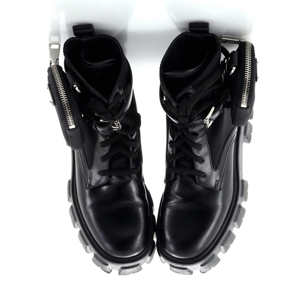 Monolith Combat Boots Leather and Nylon