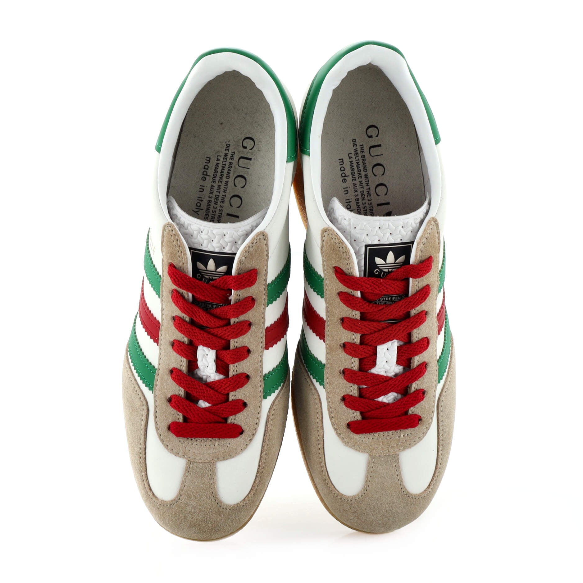 x Adidas Women's Gazelle Wedge Sneakers Leather with Rubber