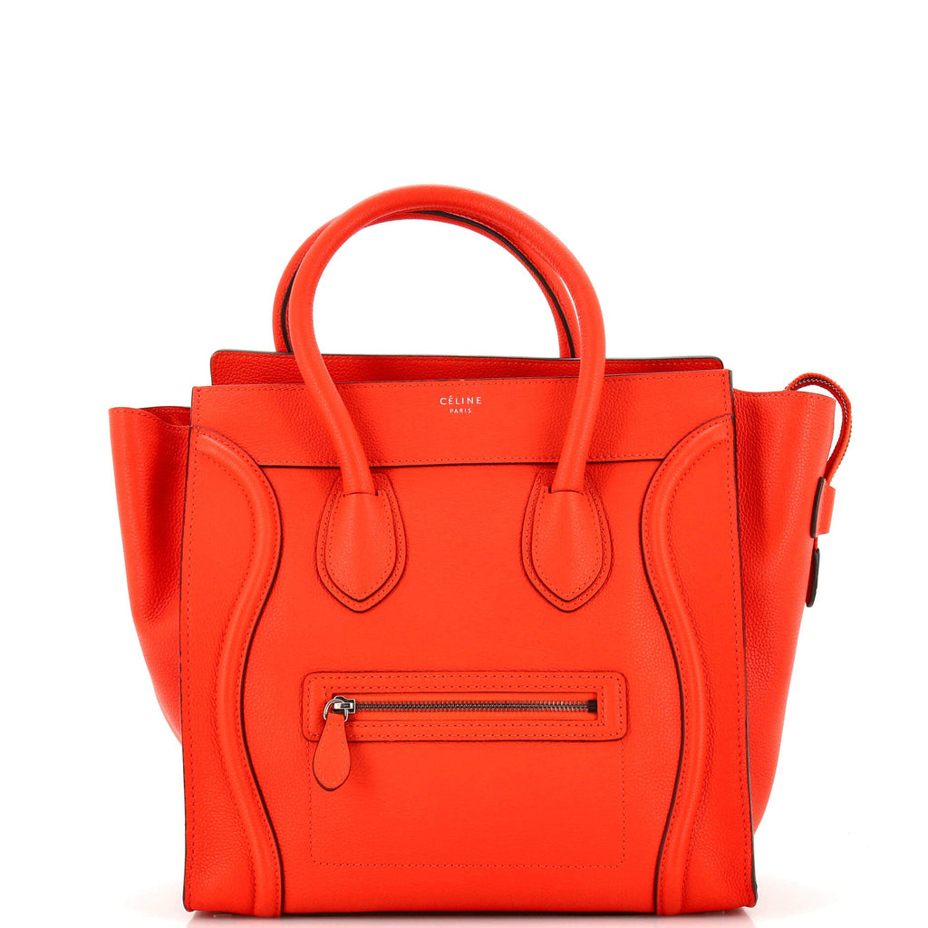 Luggage Bag Grainy Leather Mini