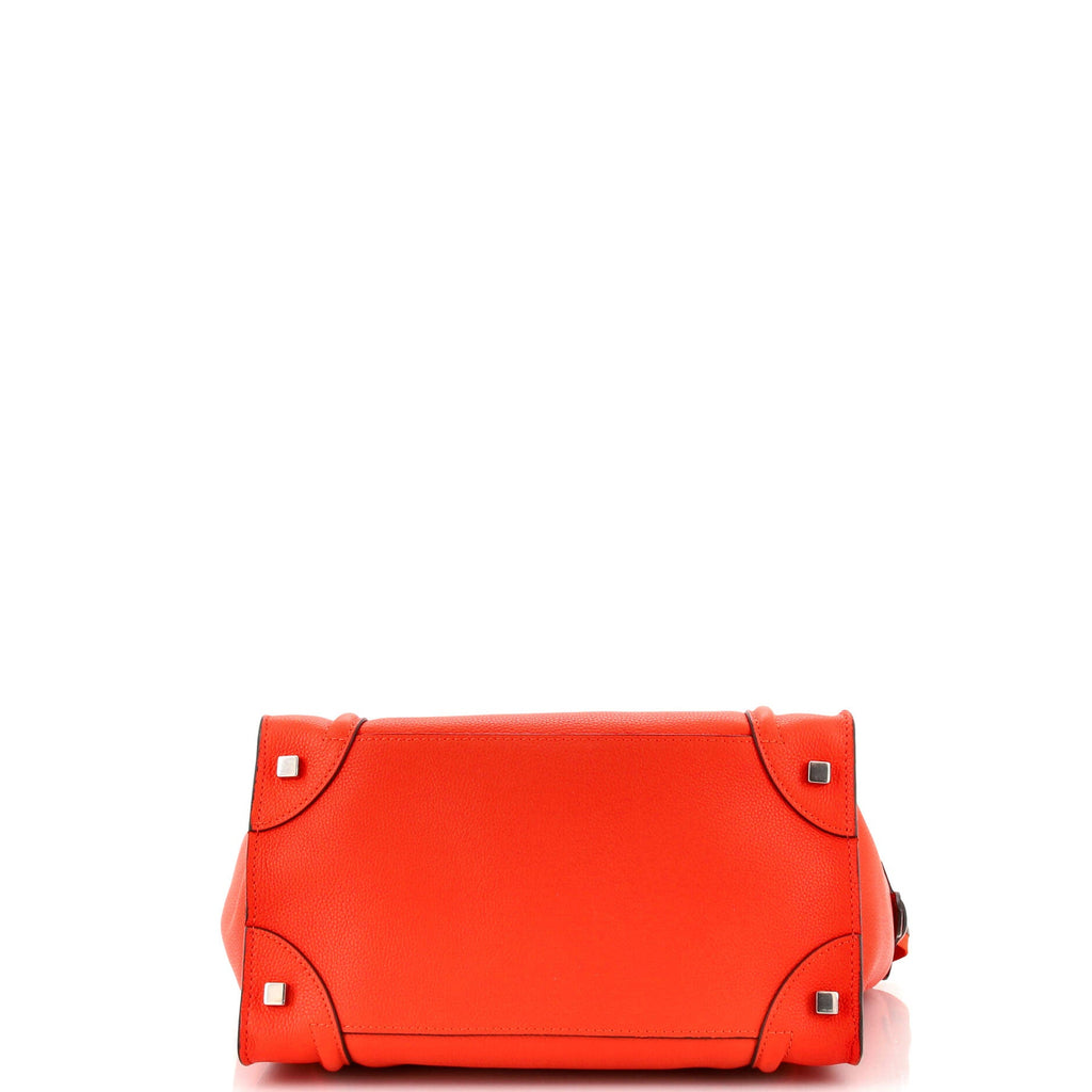 Luggage Bag Grainy Leather Mini