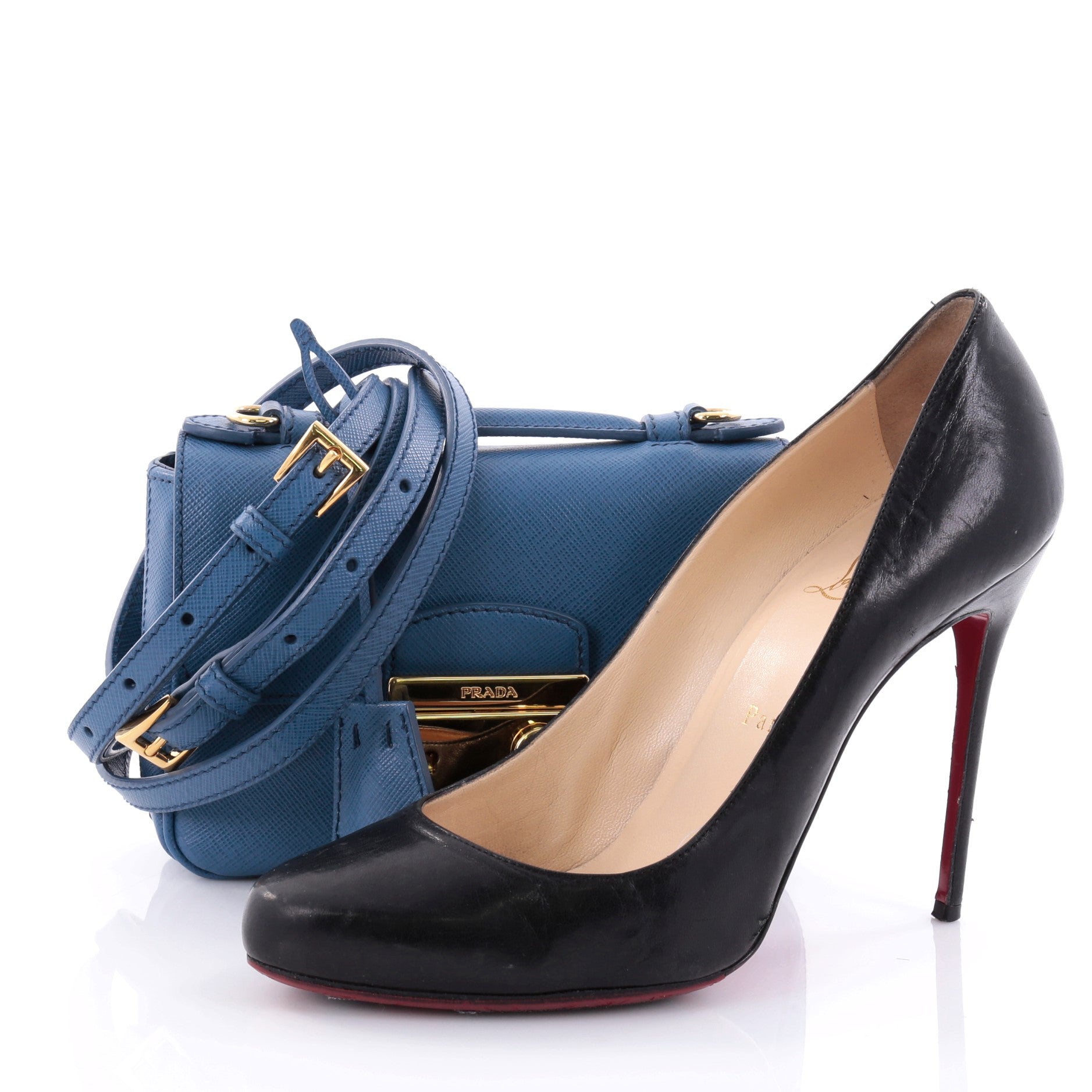 Convertible Sound Bag Saffiano Leather Mini