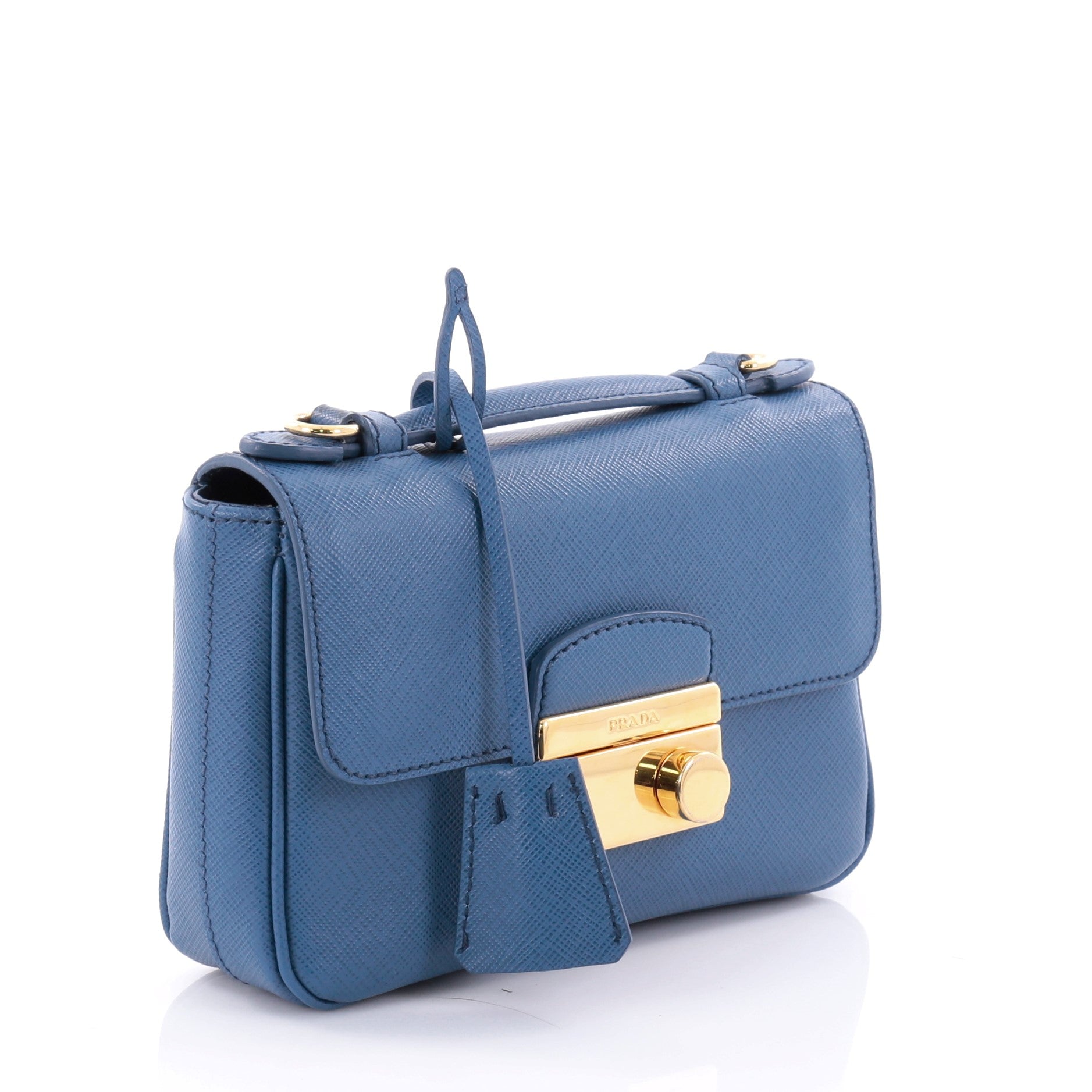 Convertible Sound Bag Saffiano Leather Mini