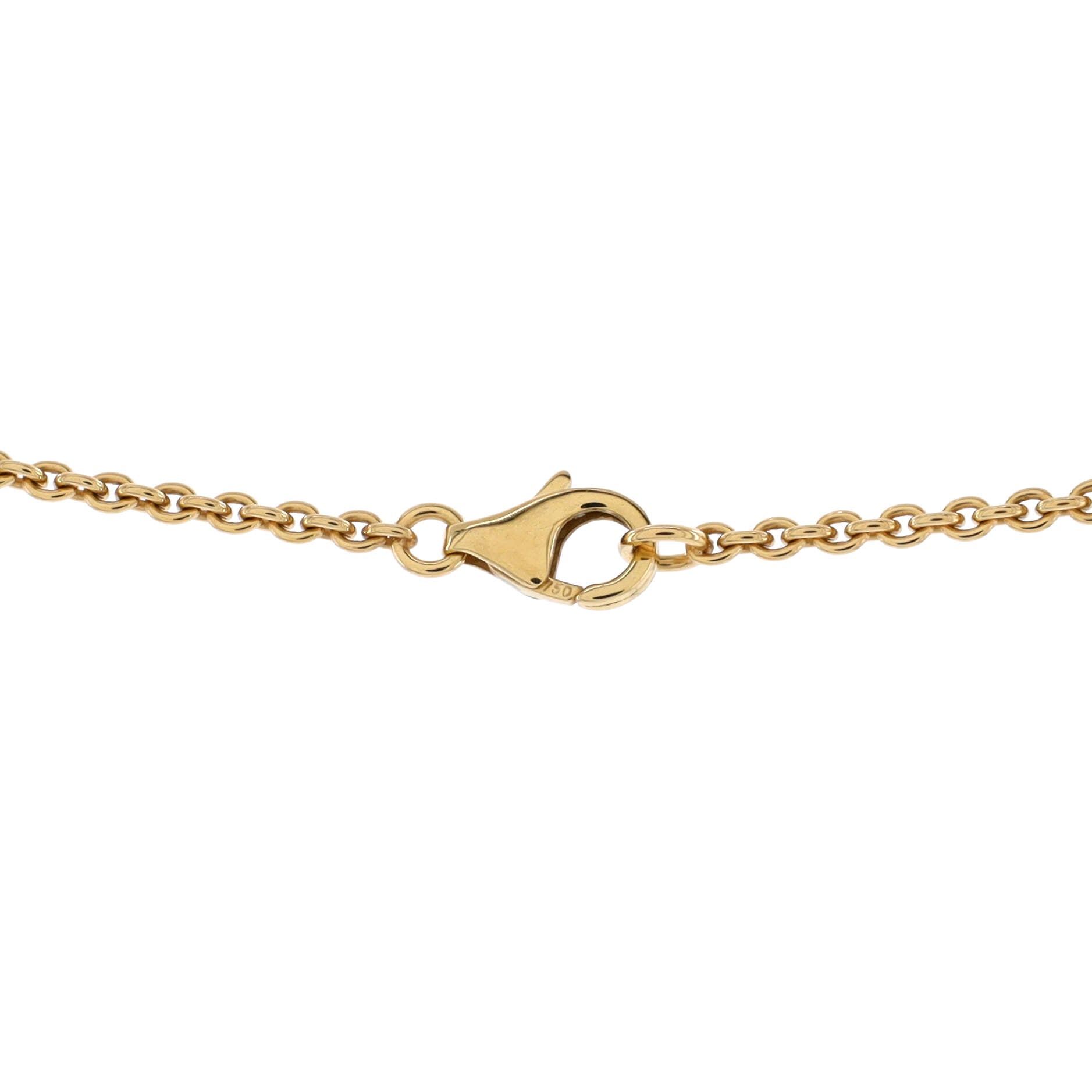 Love Interlocking Necklace 18K Yellow Gold